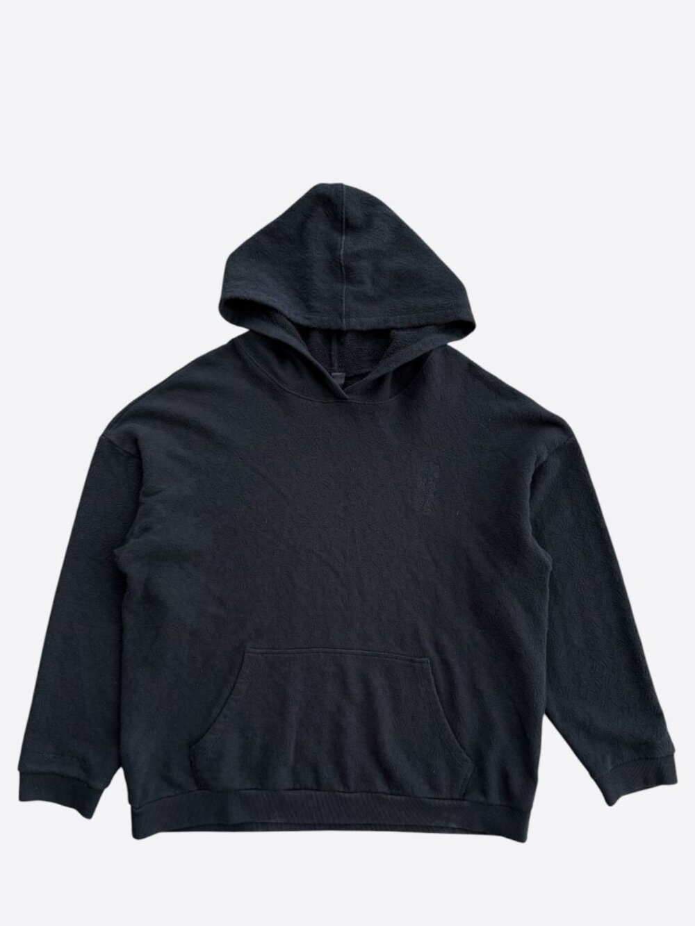 Chrome Hearts Black Cross Jacquard Embroidered Sweater Hoodie